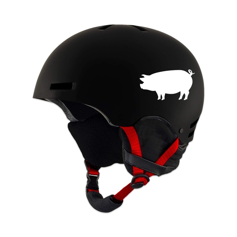 Bargain Max Decals Pig Silhouette Sticker Decal Notebook Car Laptop