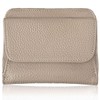 Giselle Women's Men's Bi-Fold Bifold Wallet, Mini Wallet, Thin, Cowhide