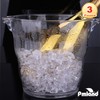 PMLAND Clear Fake Ice Rocks - 550 Pcs Large Acrylic