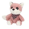 Depesche 13430 Snukis Cuddly Toy Fox in Pink/White with Pointed