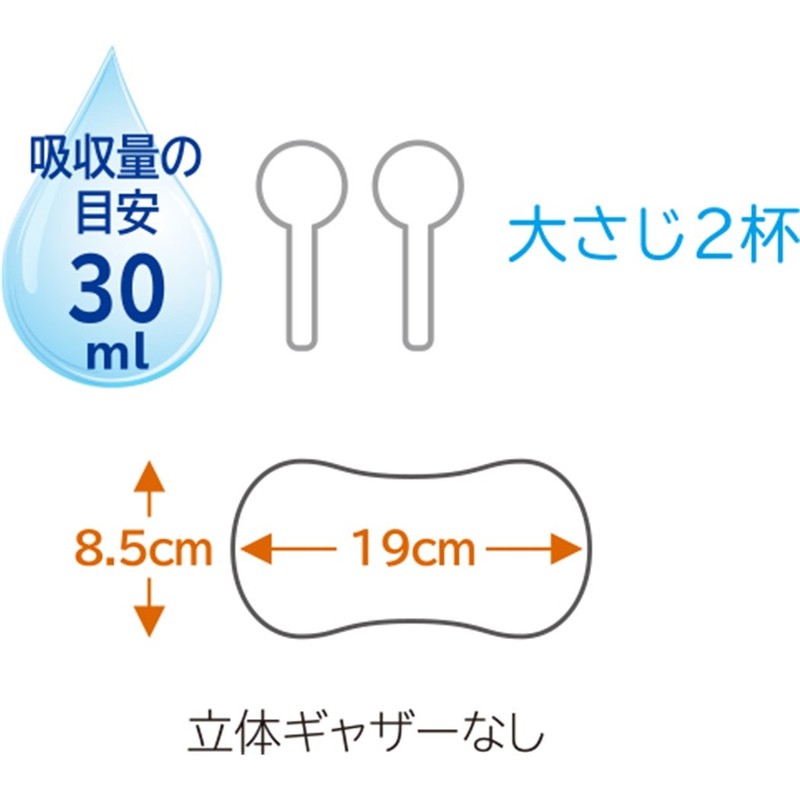 Nepia SARAStyle Inner Sheets 30 (Sarah Style) 1.0 fl oz