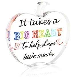 Moyel Teacher Gifts for Women Men Teacher Appreciation Gift from Students Thank You Gifts Retirement Gifts End of Year Christmas Teacher Gift Ideas Teacher’s Acrylic Plaque Decor