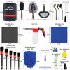 AUTODECO 33Pcs Car Wash Detailing Kit Cleaning Kits with Foam