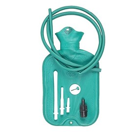 Hot Water Bottle Set 1 Litre Shower Rinse Enema Intestinal Rinse Irrigator Vaginal Rinse