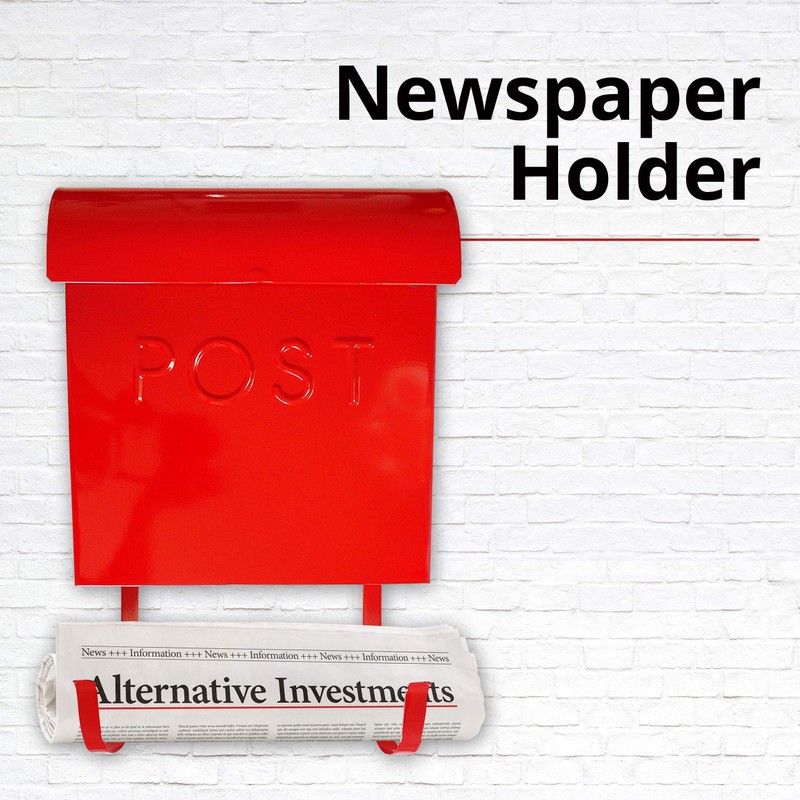 NACH Mailboxes for Outside Wall Mount, 12 x 11.2 x