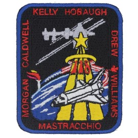 NASA Space Shuttle Endeavour's Full Embroidered Patch