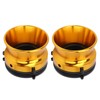 1 Pair 10 Inch Opener Universal Polished Aluminum NAB Hub