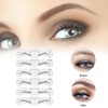 KKPLZZ Molde de plástico para Cejas, Moldeador de Cejas Suave