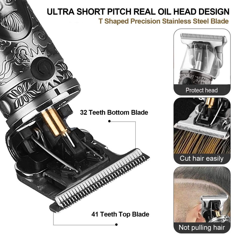 Suttik Hair Trimmer for Men, Professional Hair Clippers for Barber,