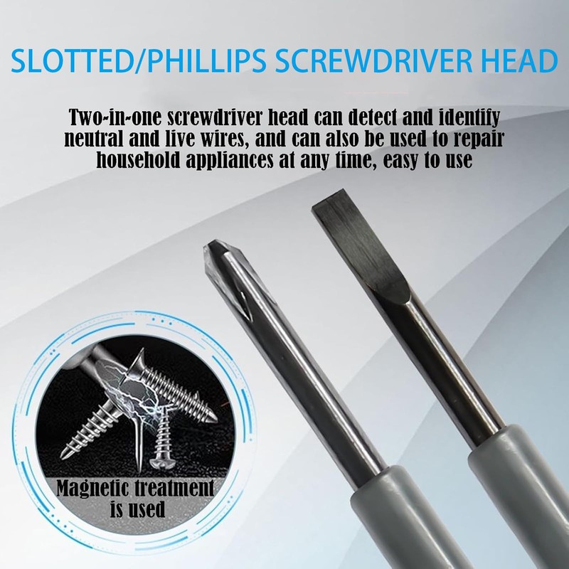 4 Pack Electrical Screwdriver and Circuit Tester - Electrician Screwdriver