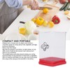 Fruit and Vegetable Speed Cutter with Push Plate Stainless Steel