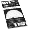 Ashton and Wright - 180 Degree Protractor - 10cm -