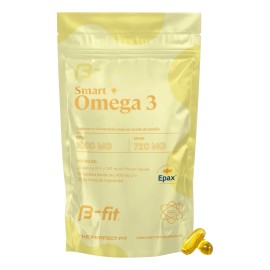 B-fit Omega 3 De Salmón Noruego 180 Cápsulas Epax Sin sabor