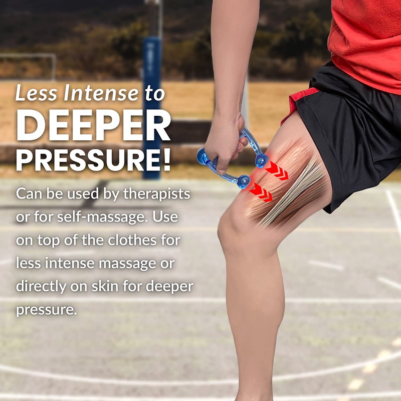 ResultSport Handy Double Massage Tool: Massager for deep muslce and