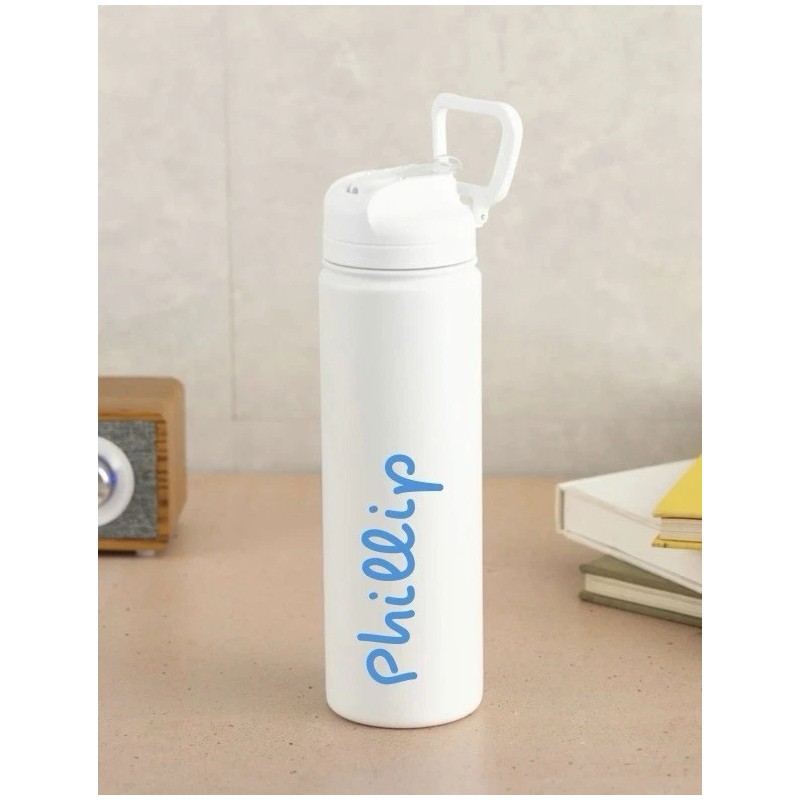 Love Island *CUSTOM* Love Island Inspired Water Bottle - White