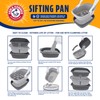 Arm & Hammer Large Sifting Litter Box Scoop Free Cat