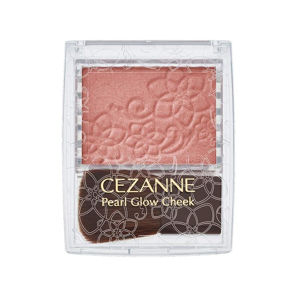 Cezanne Pearl Glow Blush P3, Cinnamon Orange, 0.08 oz (2.4