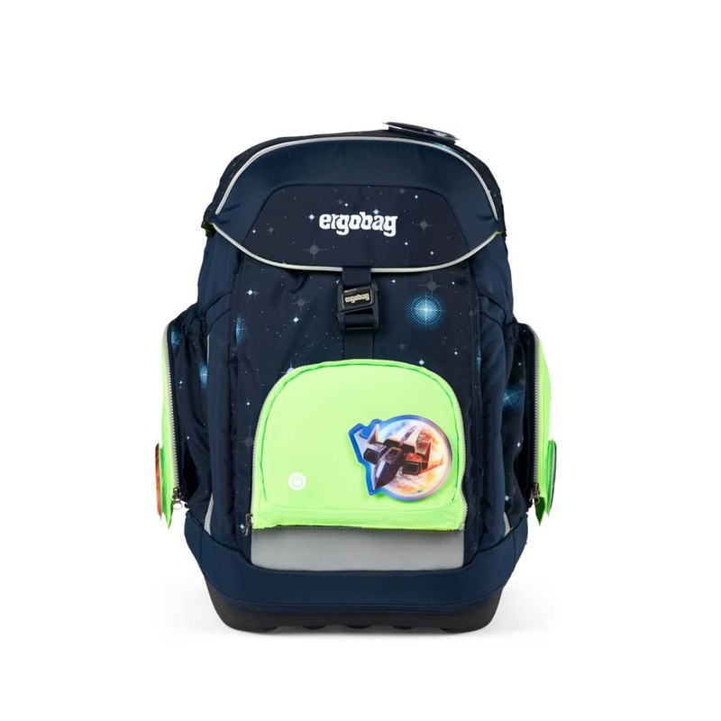 ergobag Fluo LED Zip Set LED, Visibility Zippie, for Pack,