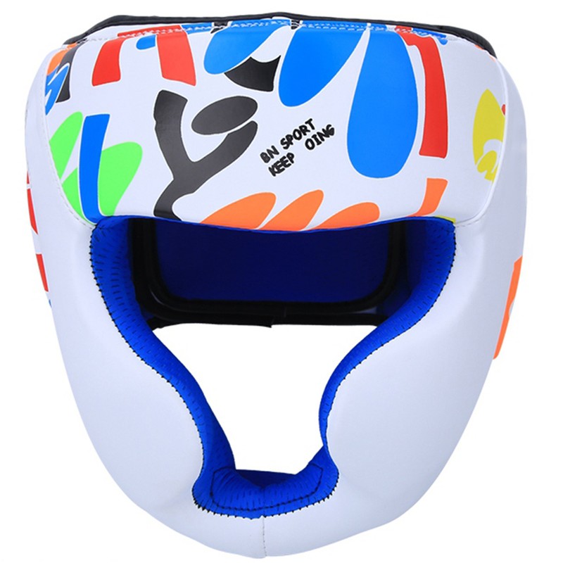 BN FIGHT Graffiti Children Helmet Heads Guard Protective Gear for