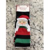 Holiday Style Light Up Knee High Santa Socks