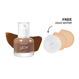 [glow] glow breathable blemish balm: lightweight & hydrating, skincare-like, medium-coverage bb cream infused with green tea water, 1 fl oz