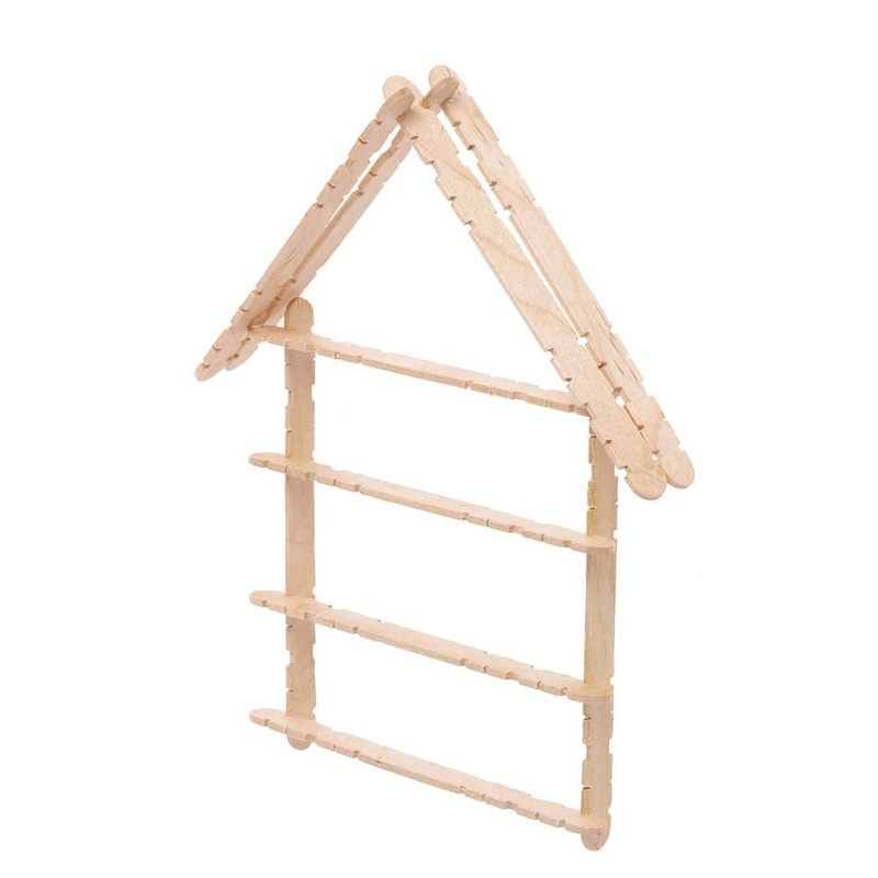 Baker Ross FE332 Natural Wooden Construction Sticks - Pack of