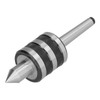 Taper Center Black Embossing Morse Revolving Woodworking Tapered Turn Accessories