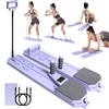 SuperTTgift Pilates Board for Home Workout, All-in-1 Pilates Slider Board