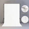 LYLYCTY White Screen Backdrop for Photography 6x9ft Zoom Meeting, Game