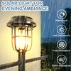 Solar Light Pool Towel Rack with Wheels – 63" Tall
