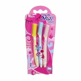 Dorco Shy Simple Women's Eyebrow Razor LD A200-3B (3-Pack) 150110 3ea