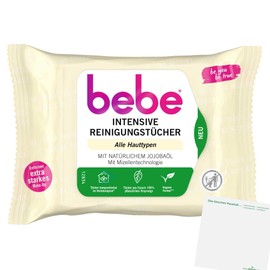 Bebe Young Care Intensive Cleansing Wipes for All Skin Types (Pack of 25) + usy Block