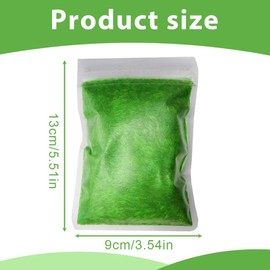 GXGM Moosimitation Grass Plants, Scattered Grass Meadow Static Grass Powder Model Railway Layout Grass 30 g per Bag, Model Making Grass (Light Green), a