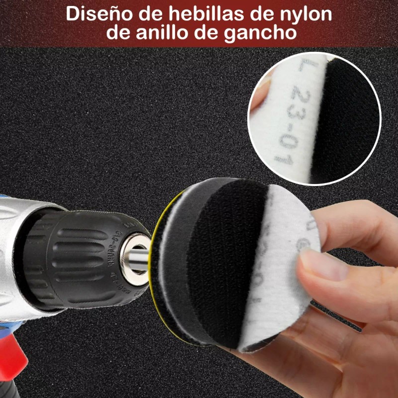 STPHANY5 303pzs Discos De Lijas Taladro Corte 2 Pulgadas Herramientas