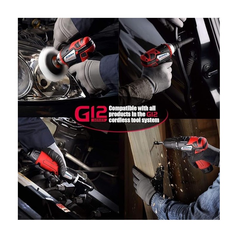 ACDelco AB1225LA-2 G12 Series 12V Li-ion Interchangeable Battery Pack 4.0