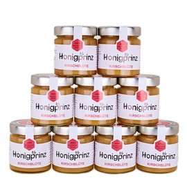 Honigprinz Family Beekeeping Honey 100% German Flower Honey [9 x 250 g] Creamy Honey, Original and Natural Honey Enjoyment