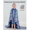 Bamboo Viscose Soft Baby Blankets for Girls Boys 47"*47",Rainbow