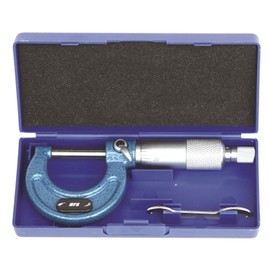 HFS(R) 2-3" Outside Micrometer with 0.0001" Accuracy, Carbide Anvil and Laser-Etched Scale