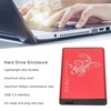 Hard Drive Enclosure 4TB 2.5in 5Gbps Transmission USB3.0 Aluminium Alloy