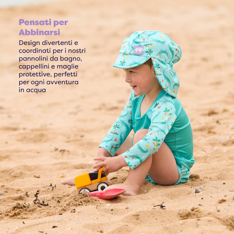 Bambino Mio, Top Nuoto, Maniche Lunghe, Protezione UPF40+ (1 a