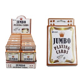Diamond Visions 11-1681 Jumbo Playing Cards 3.5" x 5" Multipack (2 Decks)