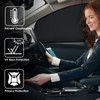 WD&CD Car Curtains, Set of 2, Magnet, Light Blocking, Easy