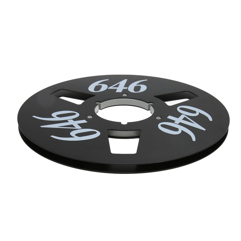 1/4 10in Take Up Reel 3 Holes Open Reel Aluminum