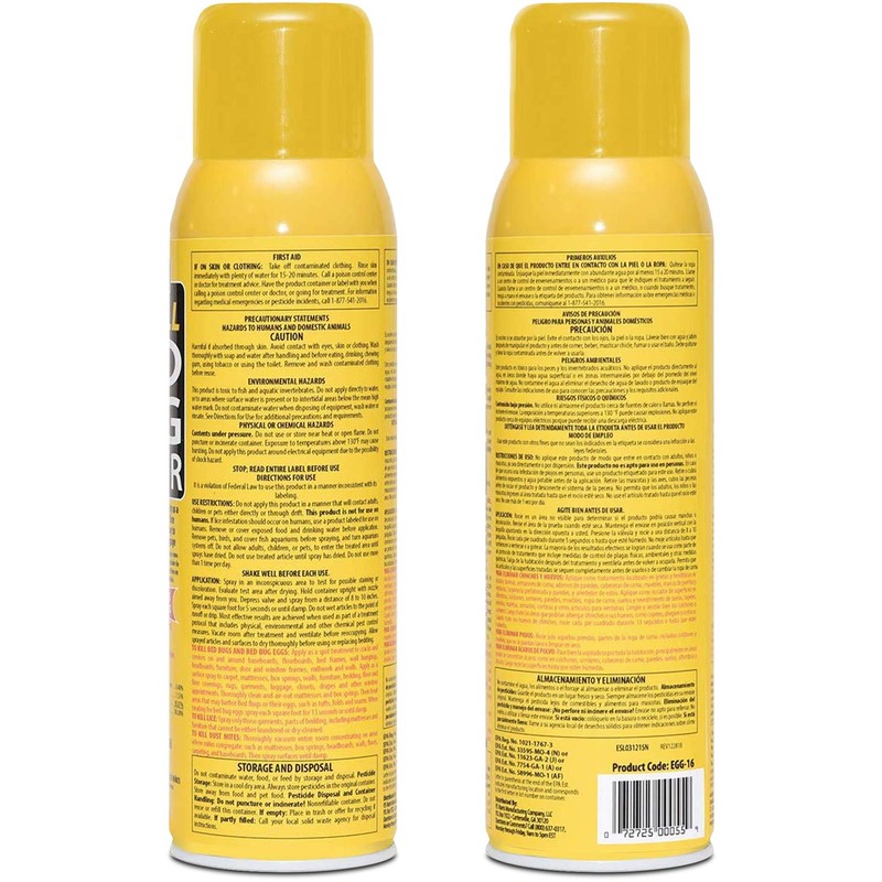 Harris Bed Bug and Egg Killer, 16oz Aerosol Spray |