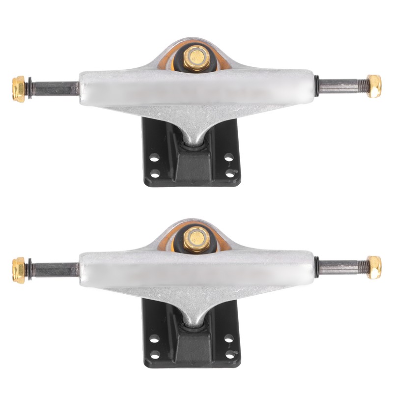 1Pair Skateboard Bracket Maple Skateboard Longboard Support Stand Accessory Silver