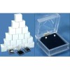 FindingKing 24 Clear Crystal Earring Gift Boxes 1 7/8"