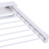 Xuthusman Wall-Mount Clothes Storage Drying Rack Retractable Dryer Hanger for