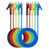 AMTOVL Double Ended Alligator Clips 5 PCS 15A Test Lead