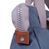 Roka London Bantry B Small Sustainable Nylon Backpack Airforce
