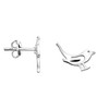 SOFIA MILANI - Women's Earrings 925 Silver - Bird Stud